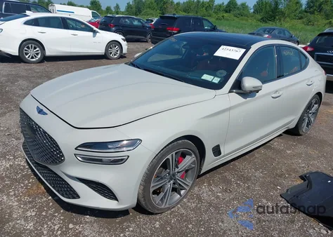 2024 Genesis G70 3.3T Awd Sport Advanced from USA, damaged, VIN KMTG54SE0RU138063